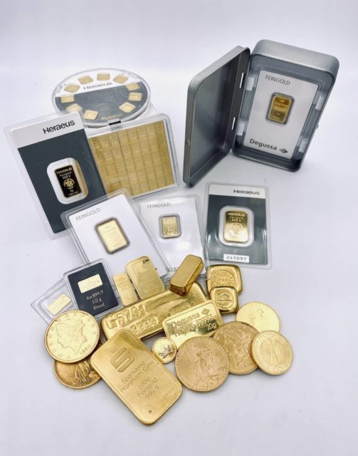 Goldbarren-verkaufen-