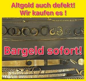 Altgold verkaufen auch defekt zum goldpreis